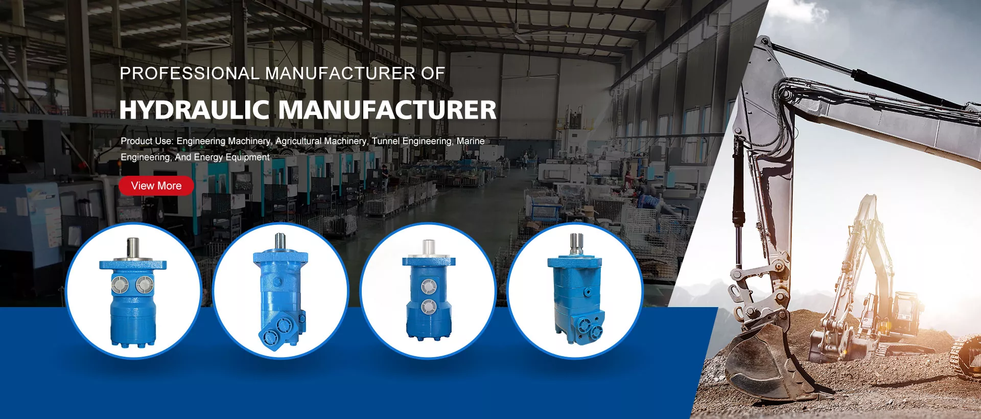 Pengeluar motor hidraulik china